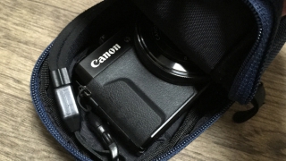 ハクバ ピクスギア ツインパック カメラポーチ に G7X MarkII