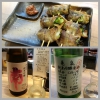 3月5日に"頂"で頂いた焼き物と日本酒