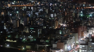 リーガロイヤルホテル最上階からの景色