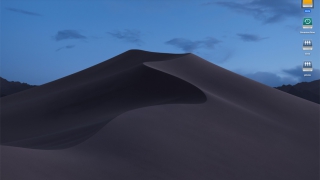 macOS Mojave デスクトップ画面