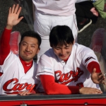 カープ　菊池選手と丸選手