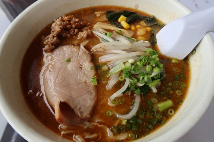 音戸煮干し味噌ラーメン