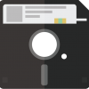 フロッピーディスク(FLAT ICON DESIGNより)
