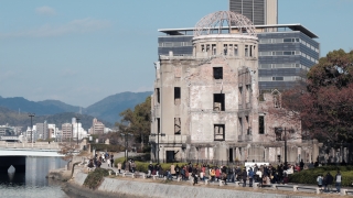 2020年1月2日の原爆ドーム