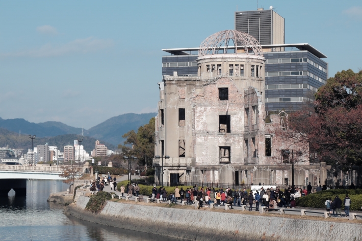 2020年1月2日の原爆ドーム