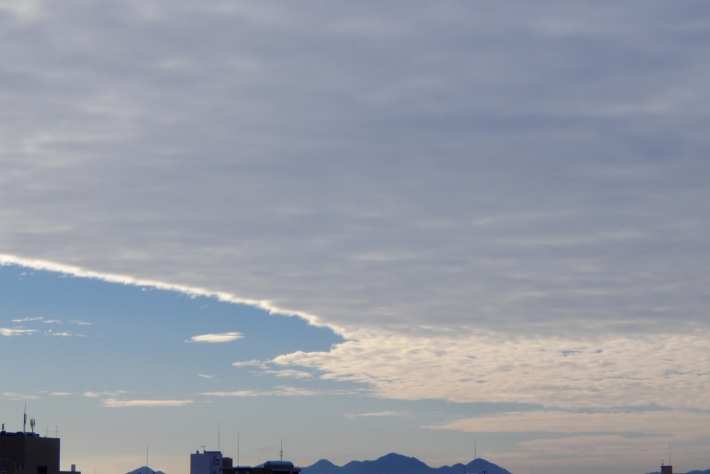 2020年1月6日 広島市内の雲