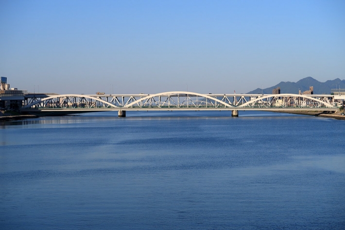 気持ち良い通勤途中の風景