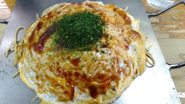 キャベツ(戸坂)のお好み焼き
