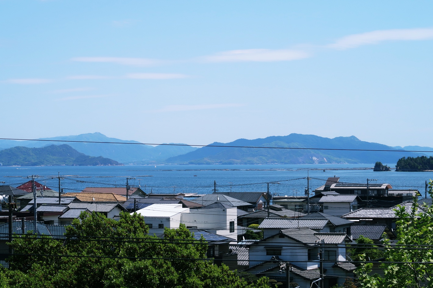 青空と青い海 2021年4月25日