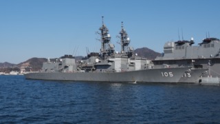 呉湾艦船めぐり 1月22日