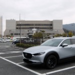 運転免許センター駐車場のCX-30さん