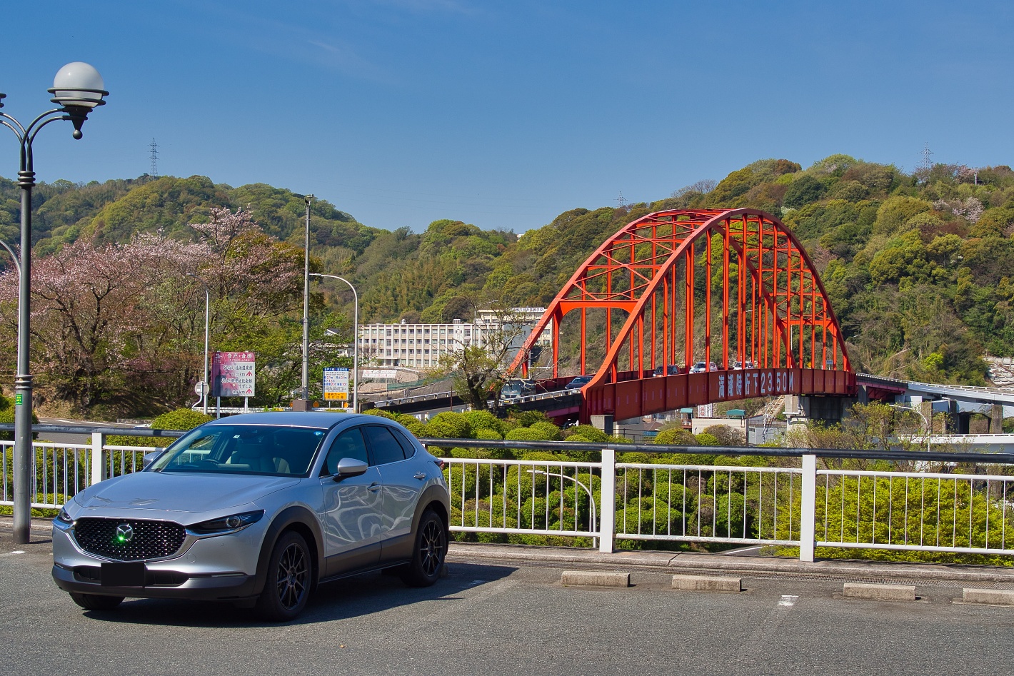 音戸の瀬戸公園 駐車場 2023年4月9日