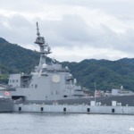 先週来呉した護衛艦はぐろ（DDG-180）