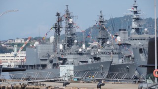 呉基地の満艦飾 2025年11月1日